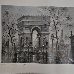 Elegant Parisian Archway Art Print